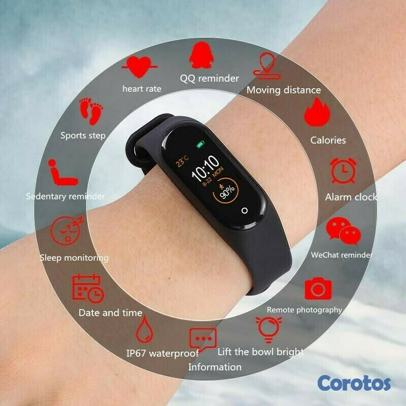 accesorios para electronica - Smartwatch - Reloj inteligente fitness M4. 2
