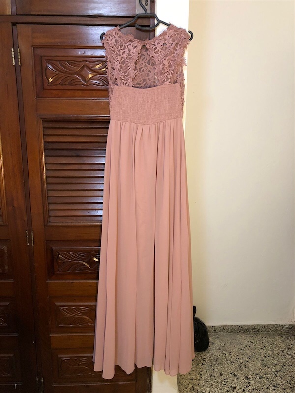 ropa para mujer - Vestido rosado pastel “ligeramente negociable” 1