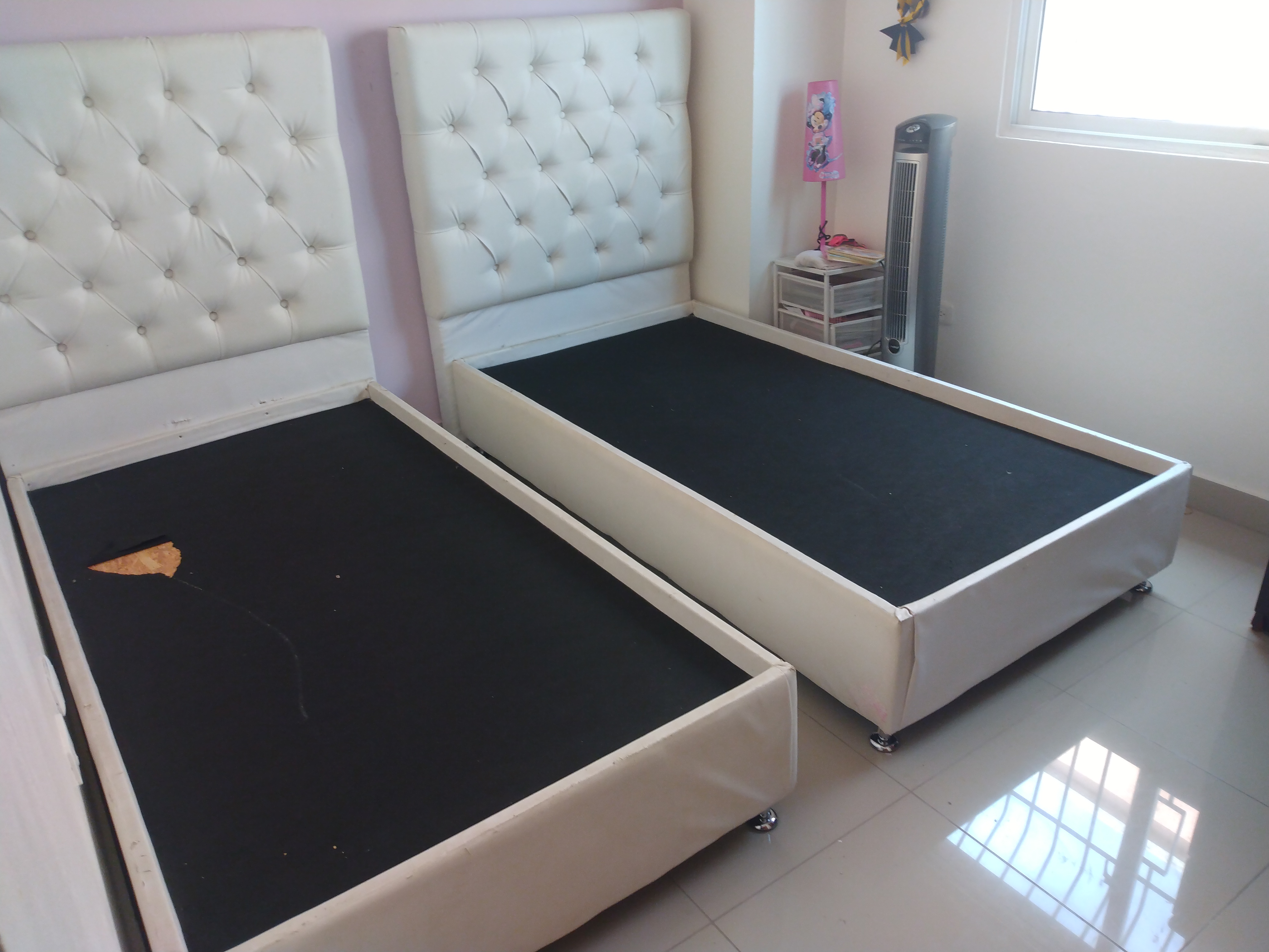 muebles y colchones - Cama twin 
