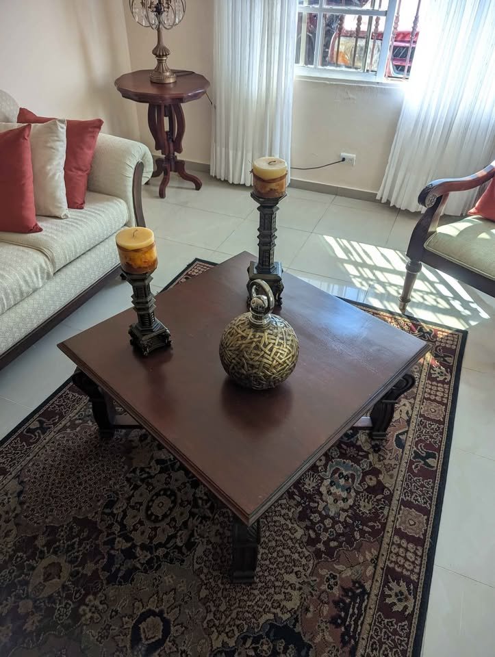 muebles y colchones - Juego de muebles en caoba 2