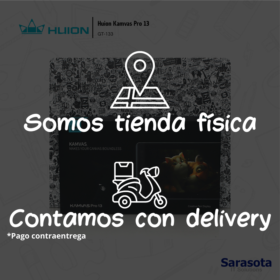 accesorios para electronica - Huion Kamvas Pro 13 Pen Display GT-133 3
