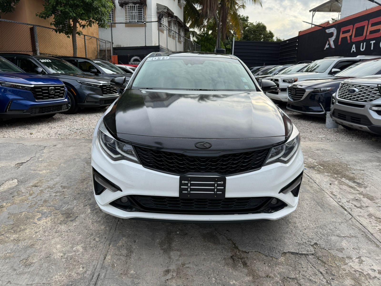 carros - KIA OPTIMA S 2019 BLANCO ¨RECIEN IMPORTADO¨ 3