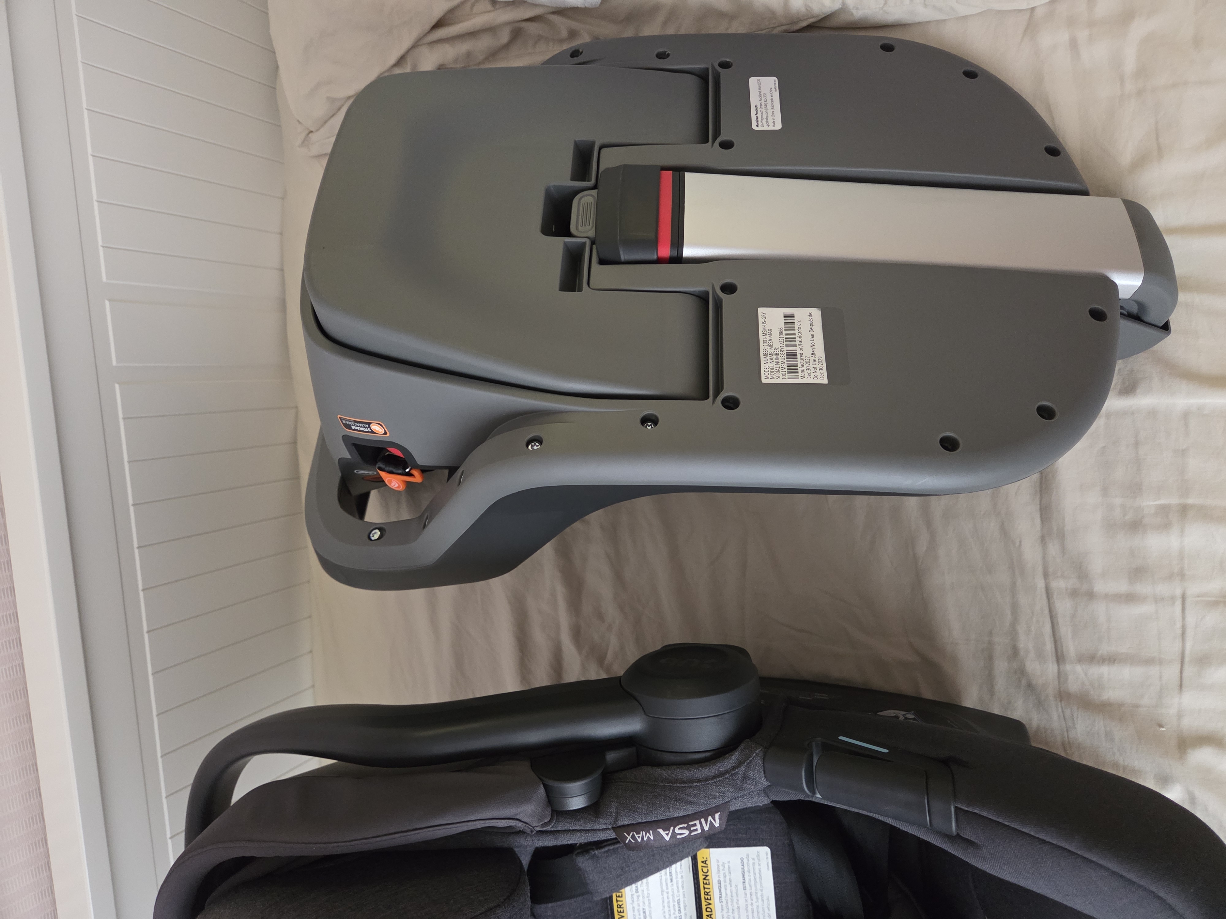 coches y sillas - Carseat Uppababy Mesa max 4