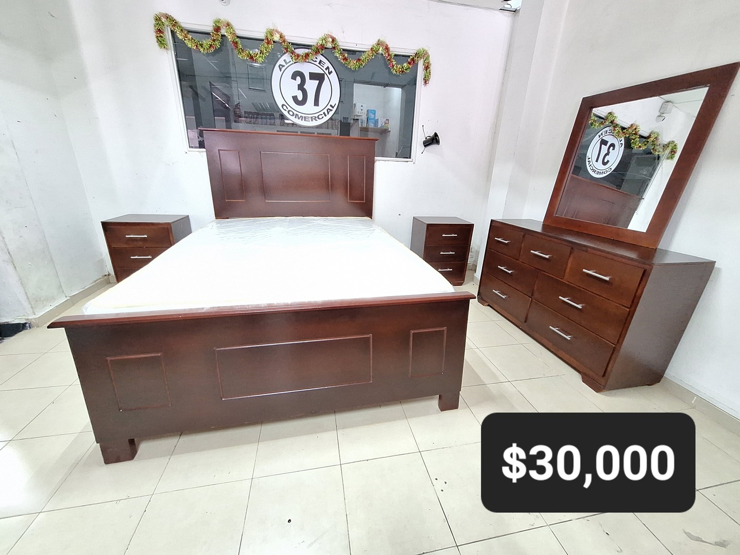 muebles y colchones - Juego de Habitacion con Colchon 