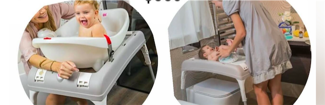 cuidado y nutricion - Base de Bañera 3,500.  bañera OK baby mas colchon cambiador y base $4,500 2