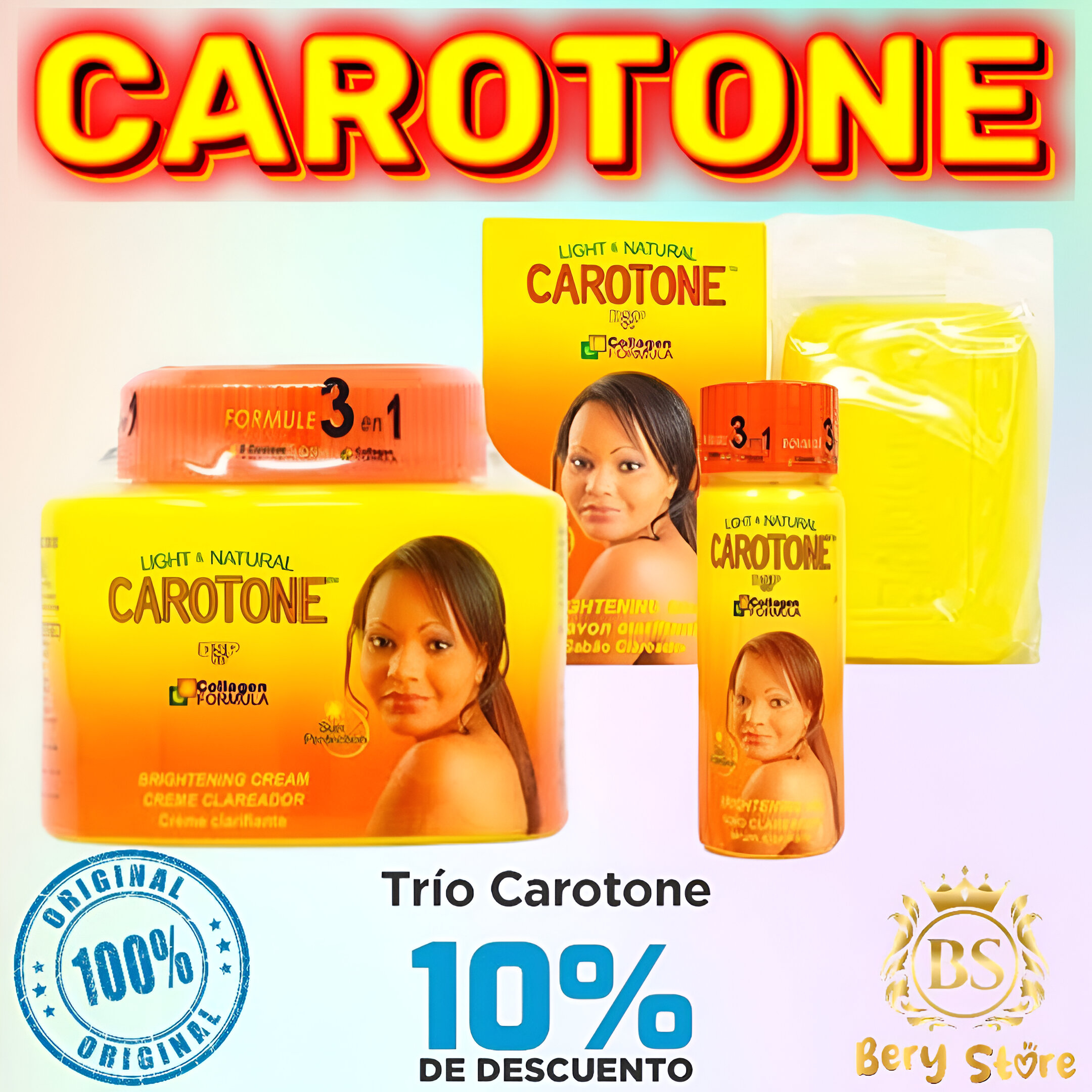 salud y belleza - 🎀 CREMA CAROTONE EN OFERTA | CAROTONE | CREMA BLANQUEADORA | CREMA ACLARADORA | 5