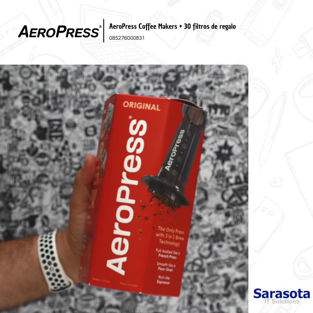 accesorios para electronica - AeroPress Coffee Makers + 30 filtros de regalo 0