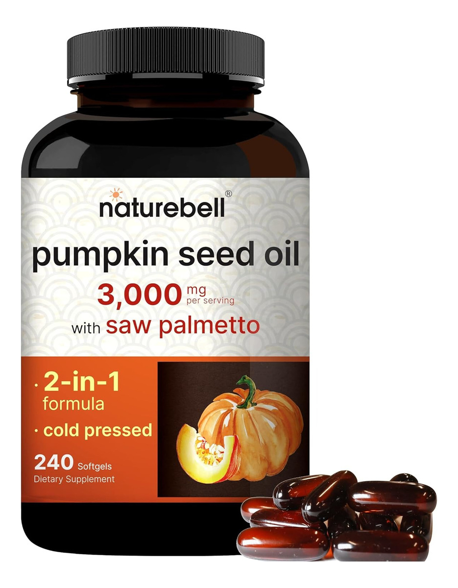Salud y Equipamiento Médico - Suplementos De Aceite De Semilla De Calabaza De Maxima Poten 0