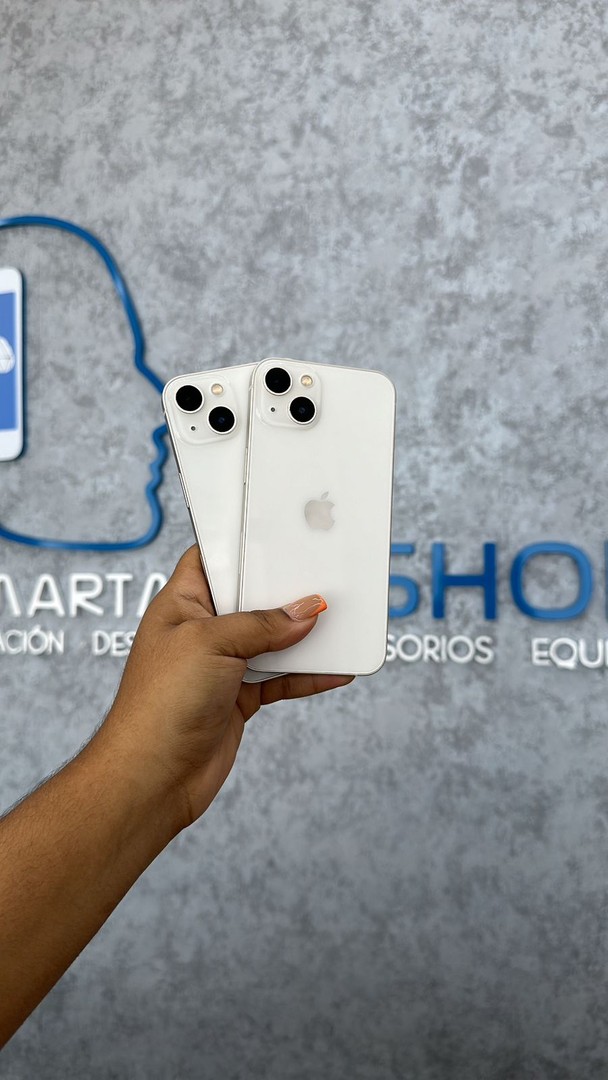 celulares y tabletas - iphone 13 128gb blanco factory (somos tienda) 0