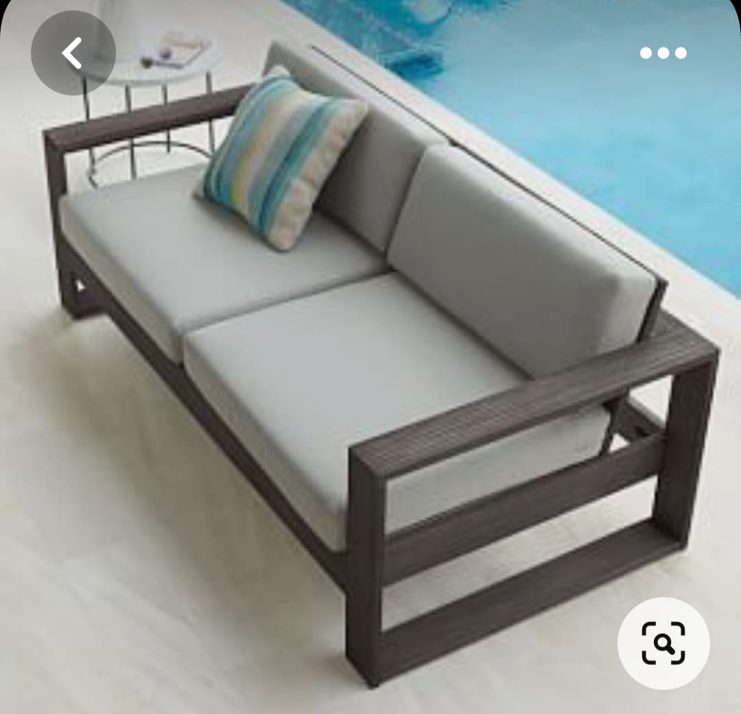 decoración y accesorios - MUEBLES DE TERRAZA EN HIERRO GALVANIZADO