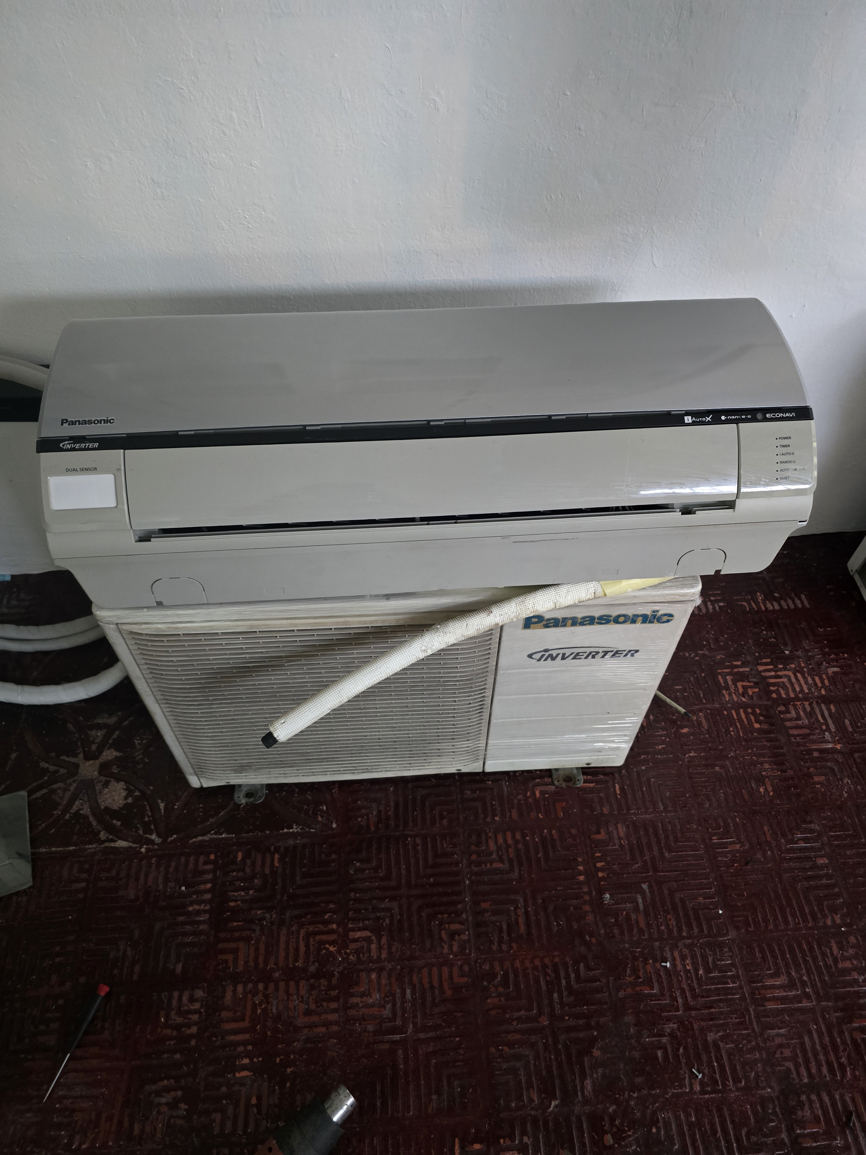 aires acondicionados y abanicos - aire acondicionado Panasonic inveter de 12000btu luz 220 1