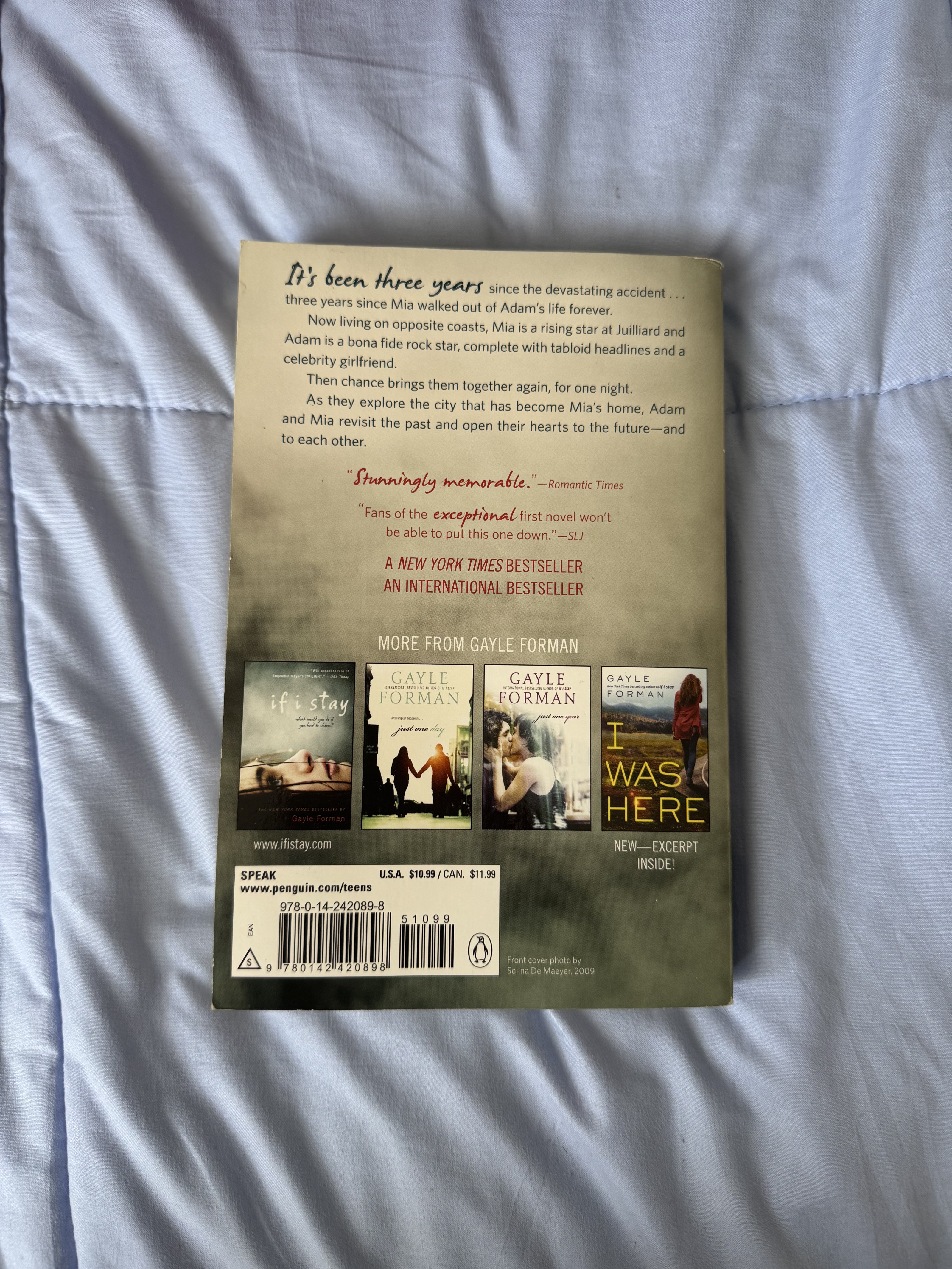libros y revistas - If I Stay(Si decido quedarme) & Where She Went(Lo que fue de ella) Gayle Forman 4