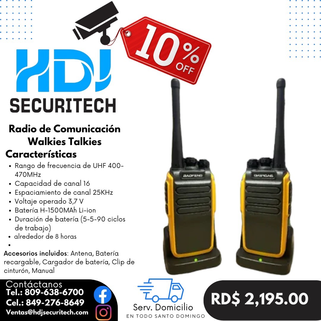 accesorios para electronica - Walkie-talkie E88 portátil, Radio de Comunicacion!