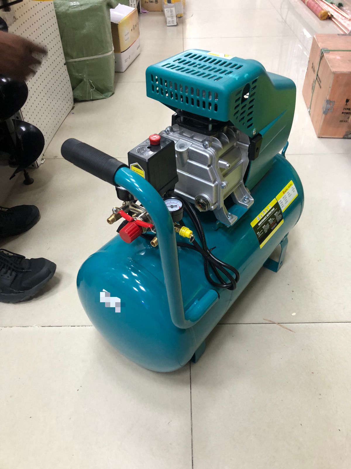 equipos profesionales - Compresor de aire lubricado 2hp/50 litros 