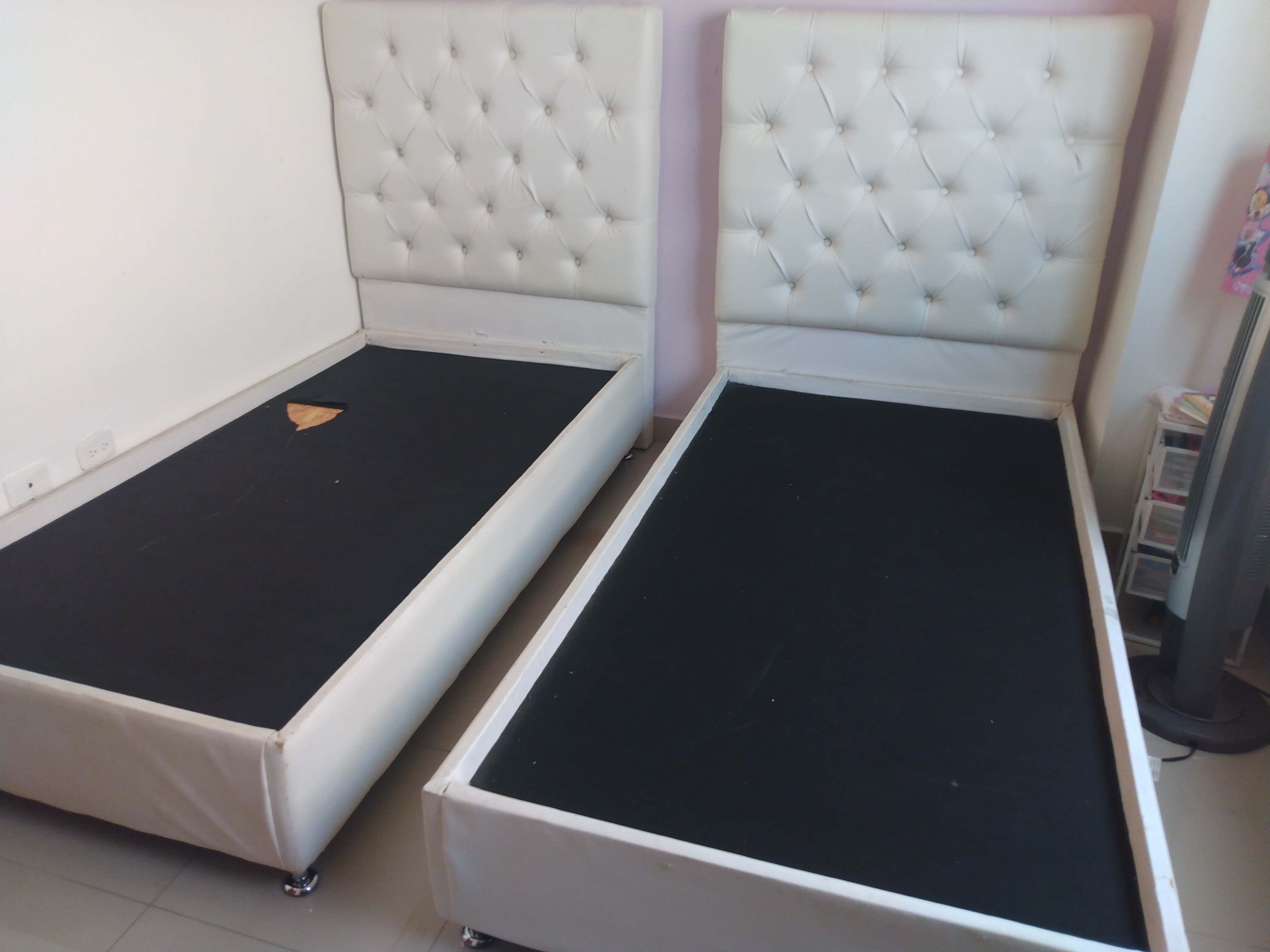 muebles y colchones - Cama twin  1