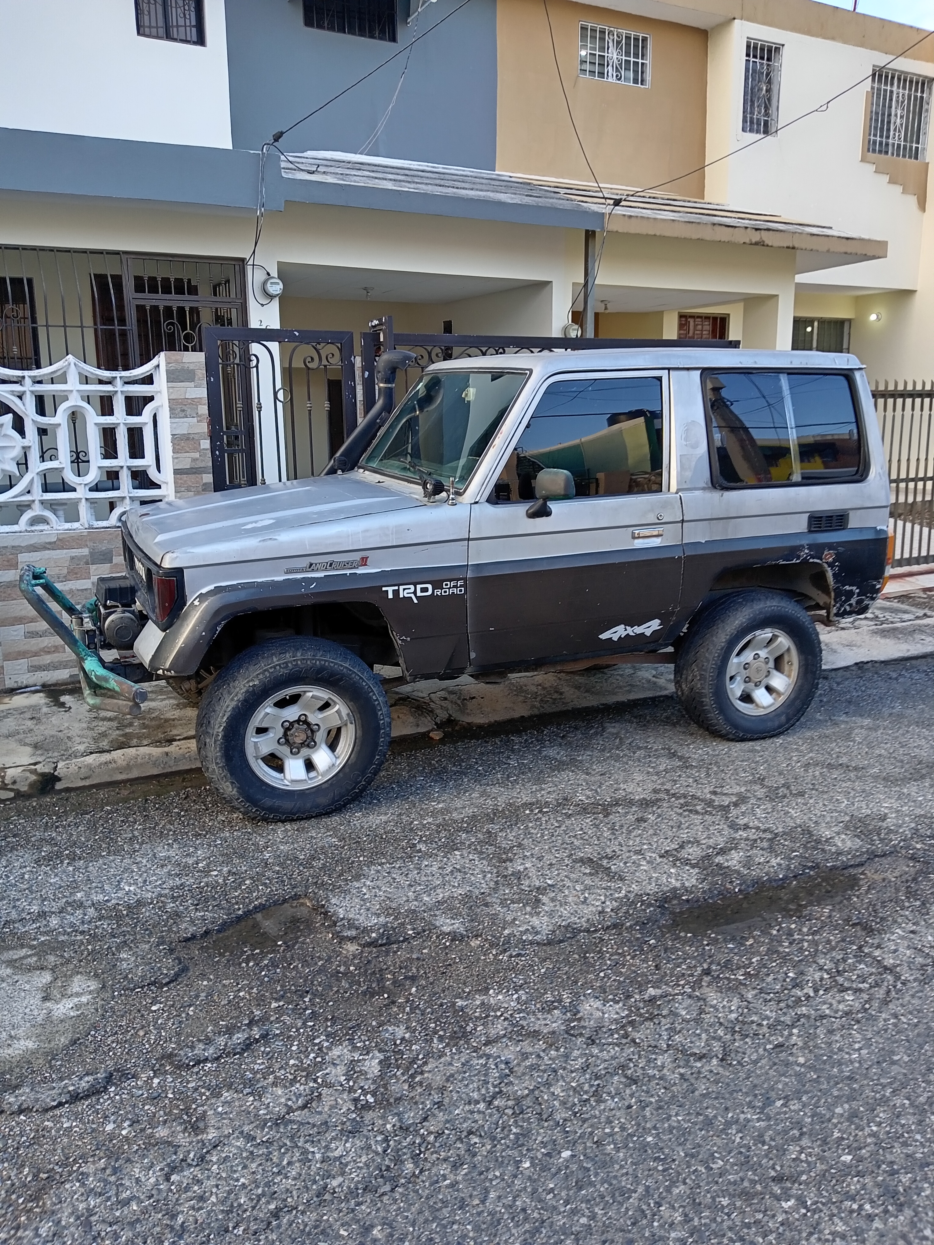 jeepetas y camionetas - Vendo Machito land cruiser lj70 del 87 la bestiaV8 4