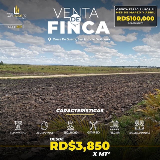 solares y terrenos - Venta de terrenos,Lotes, Fincas y Villas en la ciudad de guerra Bayaguana 2