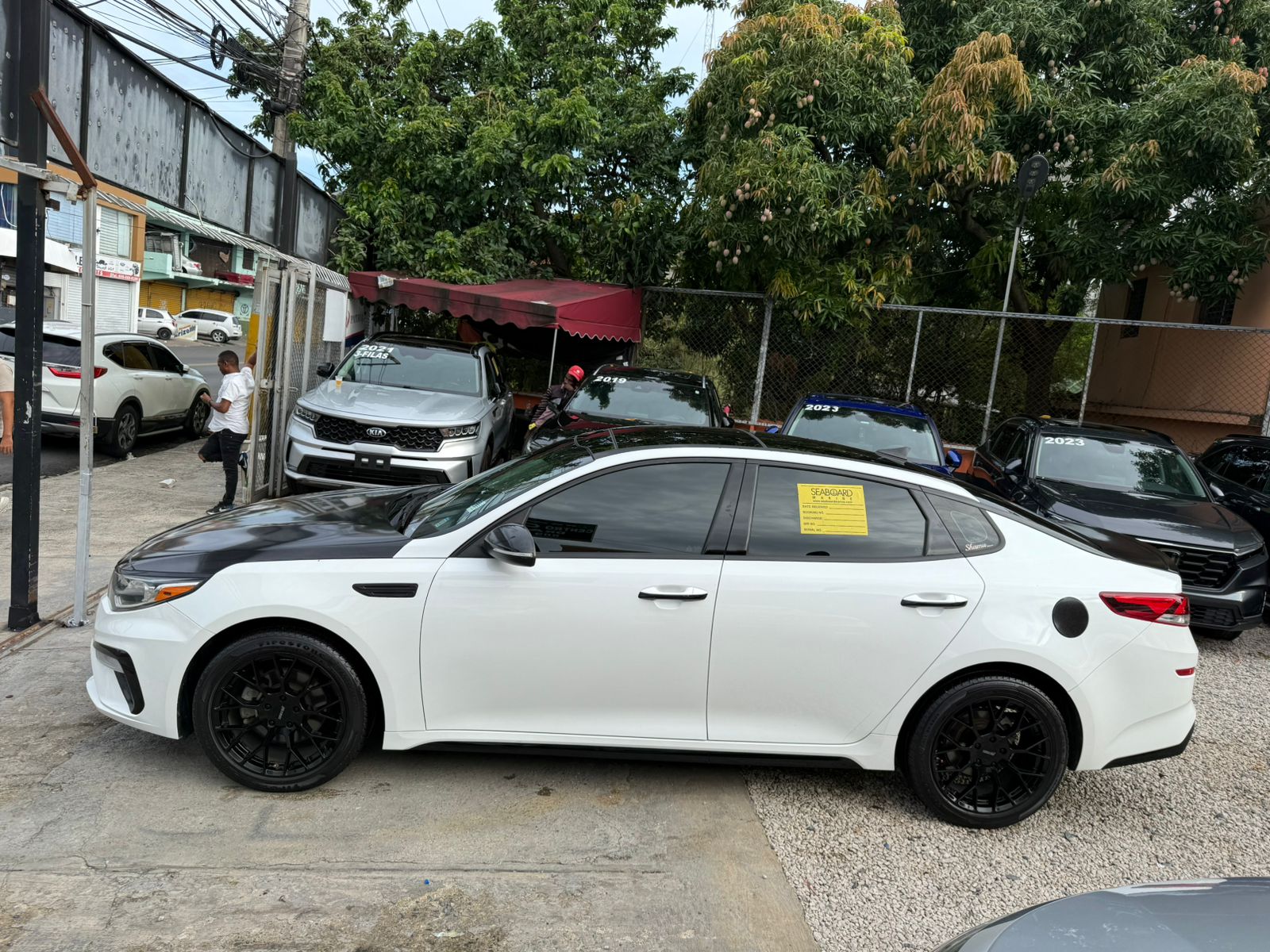 carros - KIA OPTIMA S 2019 BLANCO ¨RECIEN IMPORTADO¨ 4