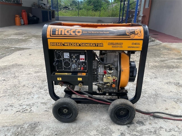 equipos profesionales - MOTOSOLDADORA INGCO DIESEL NUEVA EN SU CAJA  2