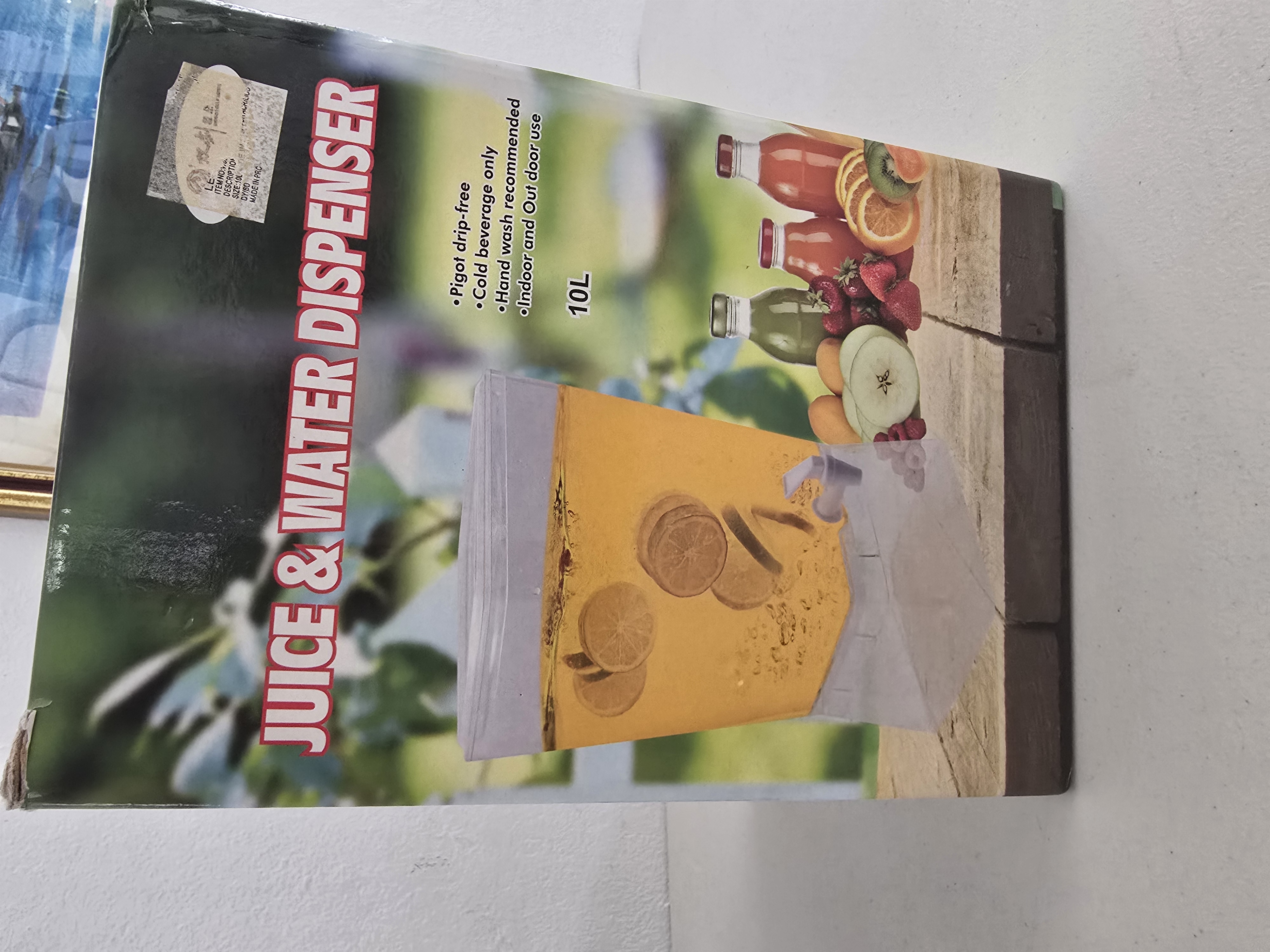 cocina - Bello exhibidor de jugo