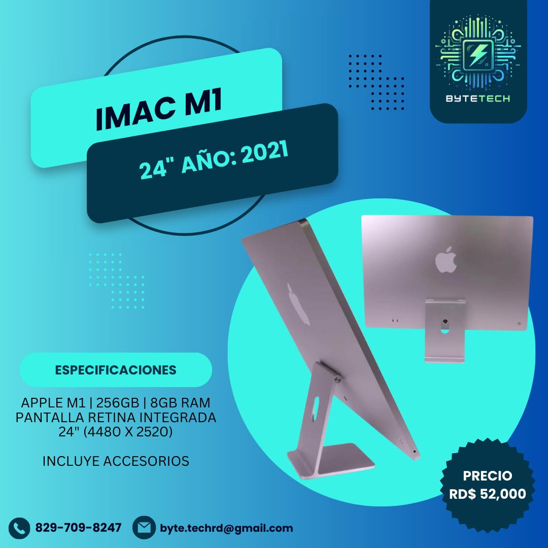 computadoras y laptops - APPLE IMAC M1 ** DESBLOQUEADO DE FÁBRICA ** 1