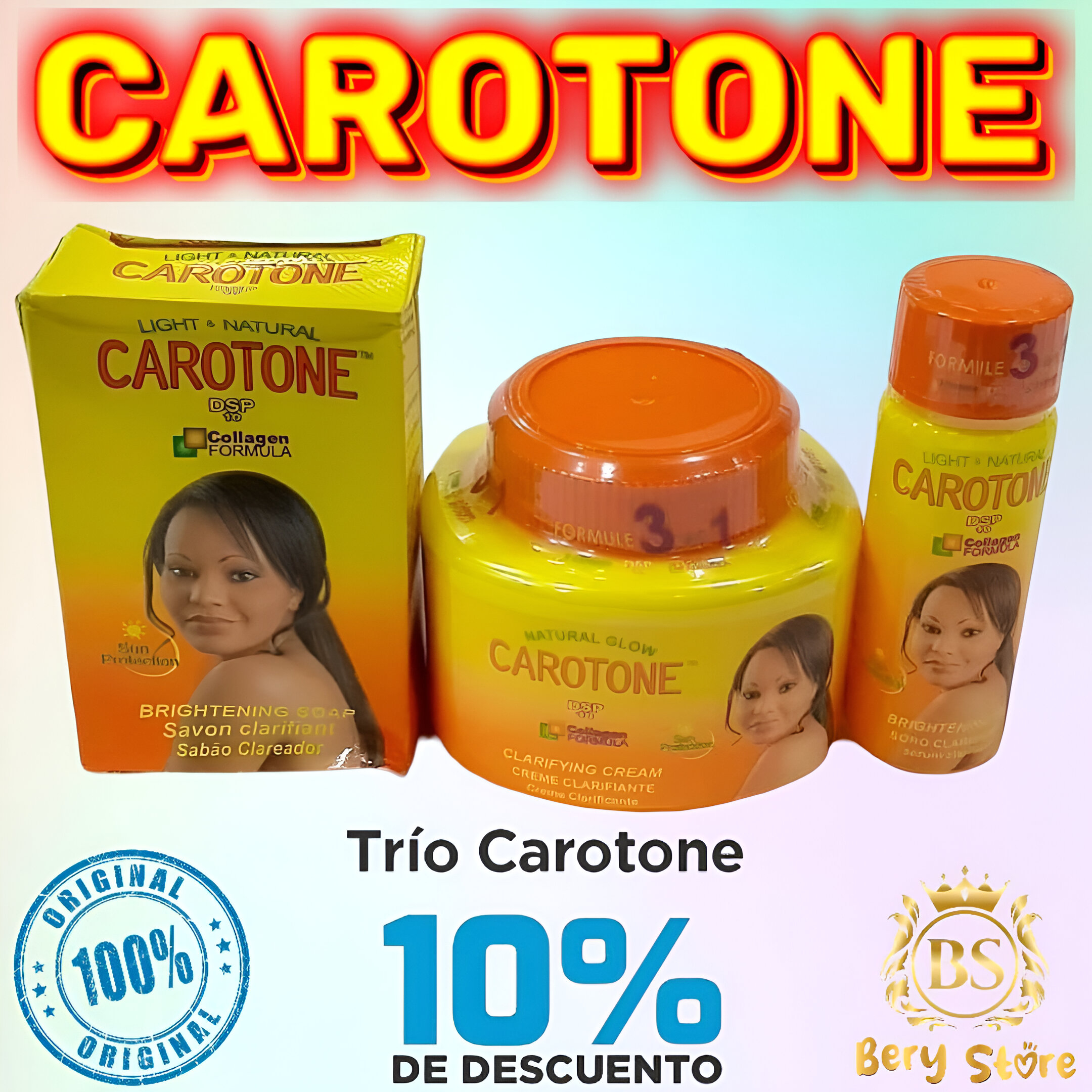 salud y belleza - 🎀 CREMA CAROTONE EN OFERTA | CAROTONE | CREMA BLANQUEADORA | CREMA ACLARADORA | 6