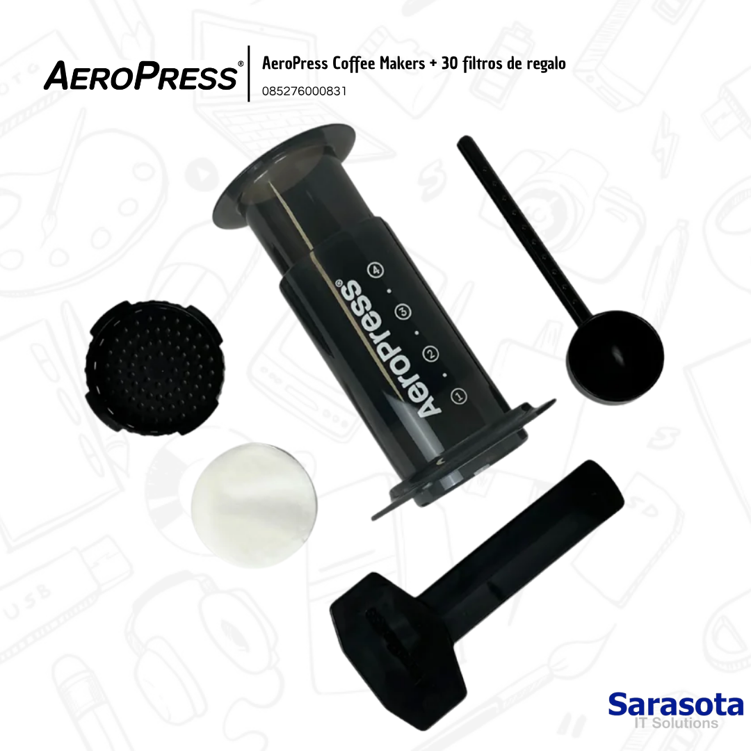accesorios para electronica - AeroPress Coffee Makers + 30 filtros de regalo 2