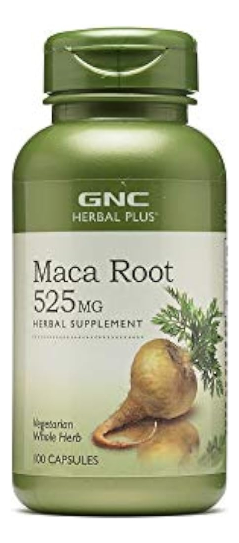 Salud y Equipamiento Médico - Gnc Raiz De Maca 525 Mg Apoyo Vitalidad 100 Cap