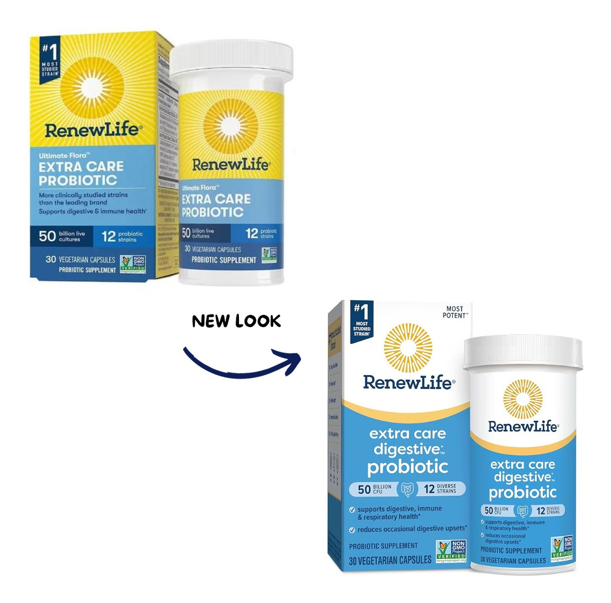 Salud y Equipamiento Médico - Suplemento Ultimate Flora Probiotico 50 Billion Renew Life 1