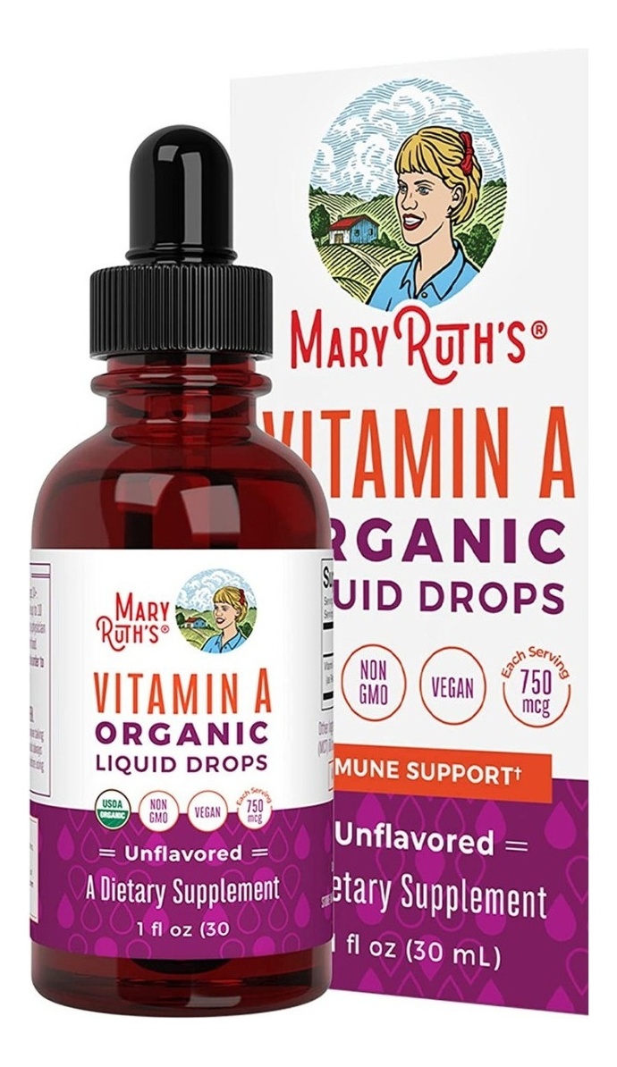 Salud y Equipamiento Médico - Vitamina A 90 Cap Maryruth 0