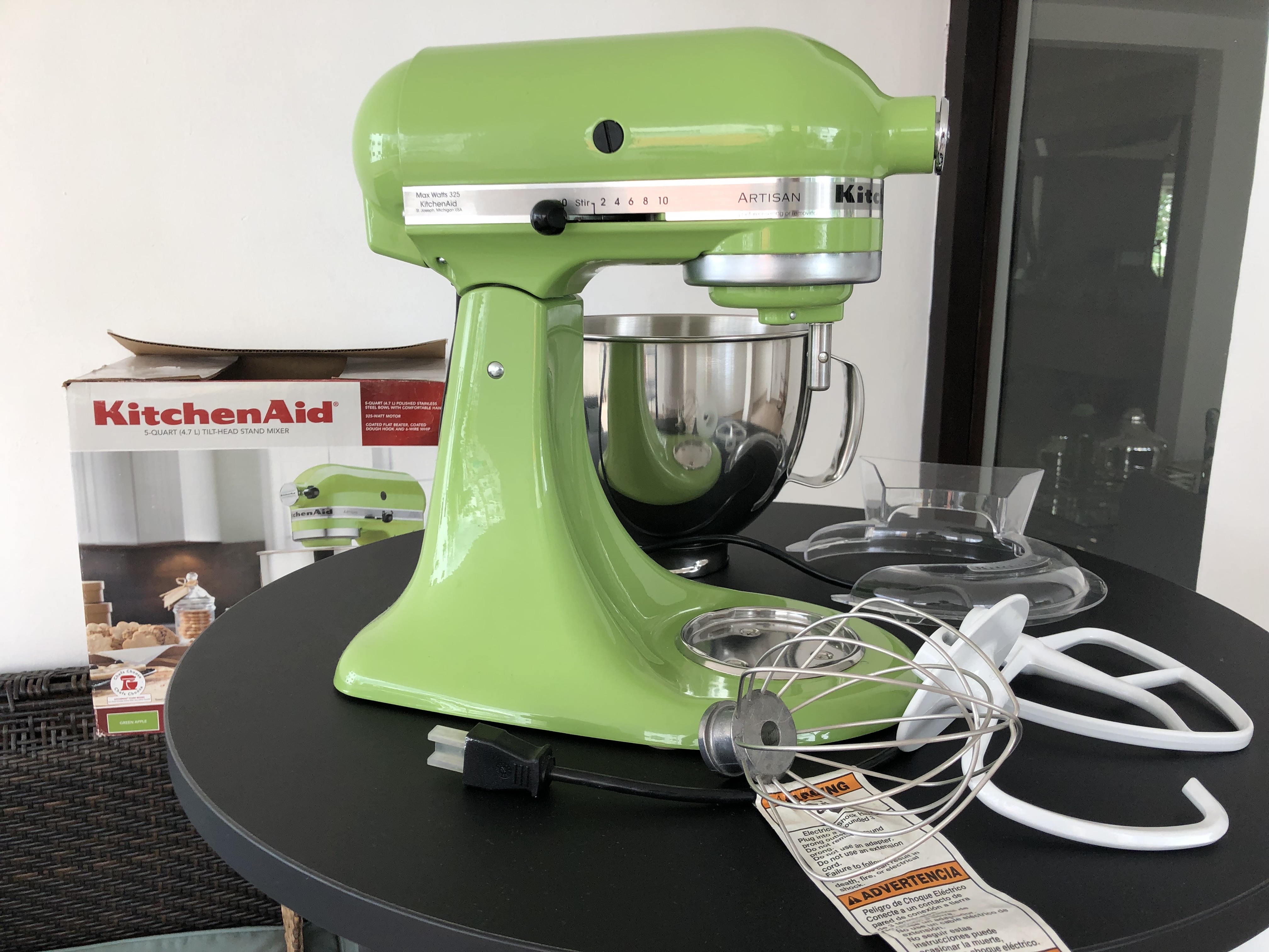 cocina - Batidora mezcladora KitchenAid KSM150PSGA 5