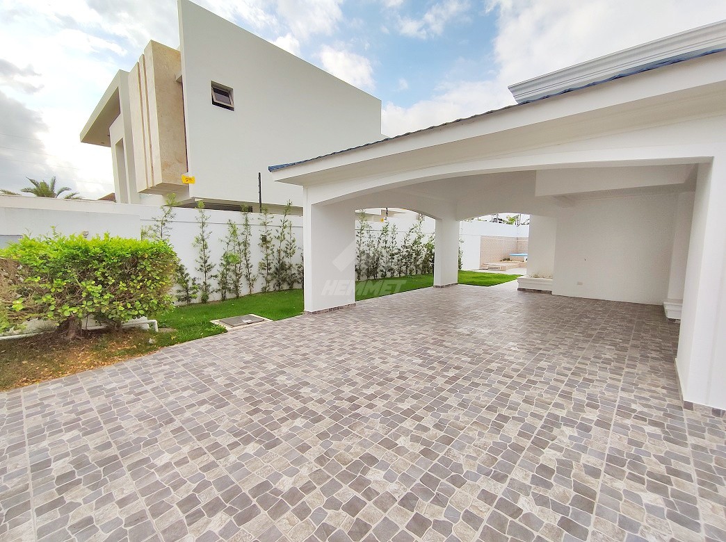 casas - CASA CON PISCINA Y PATIO RENTA PROYECTO CERRADO DOÑA ISABEL G LLANOS GURABO  2