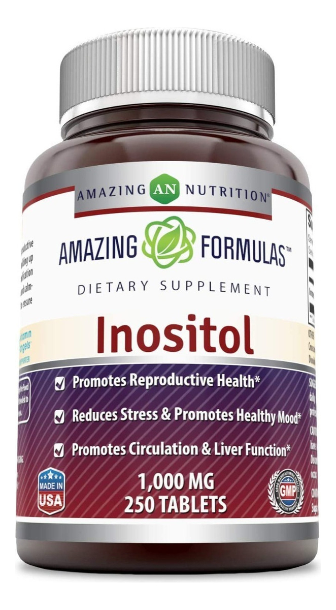 Salud y Equipamiento Médico - Suplemento Inositol 1000 mg 250c