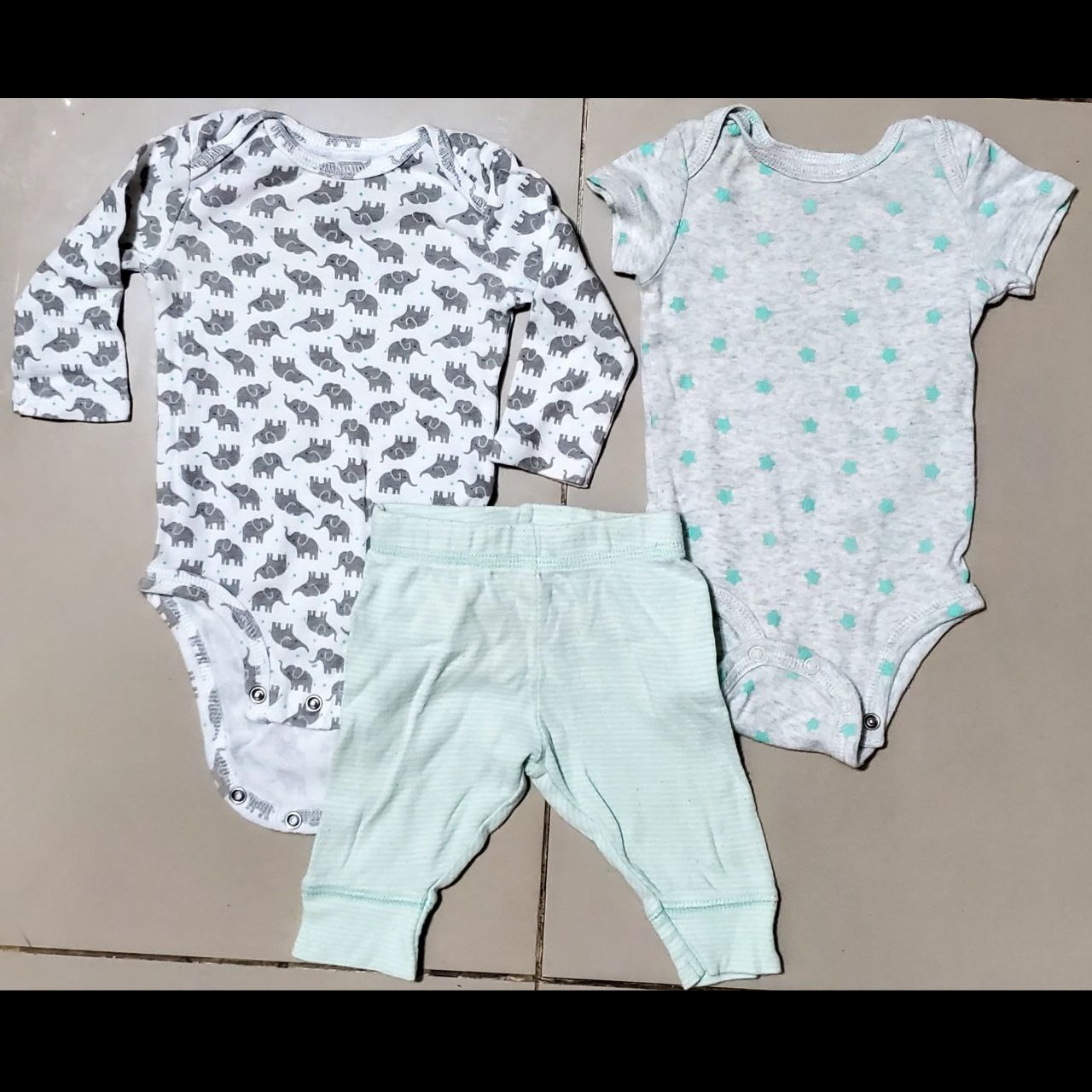 ropa y zapatos - Ropa Niño Bebe 0 a 3 meses. Lote Paquete 19 piezas 8