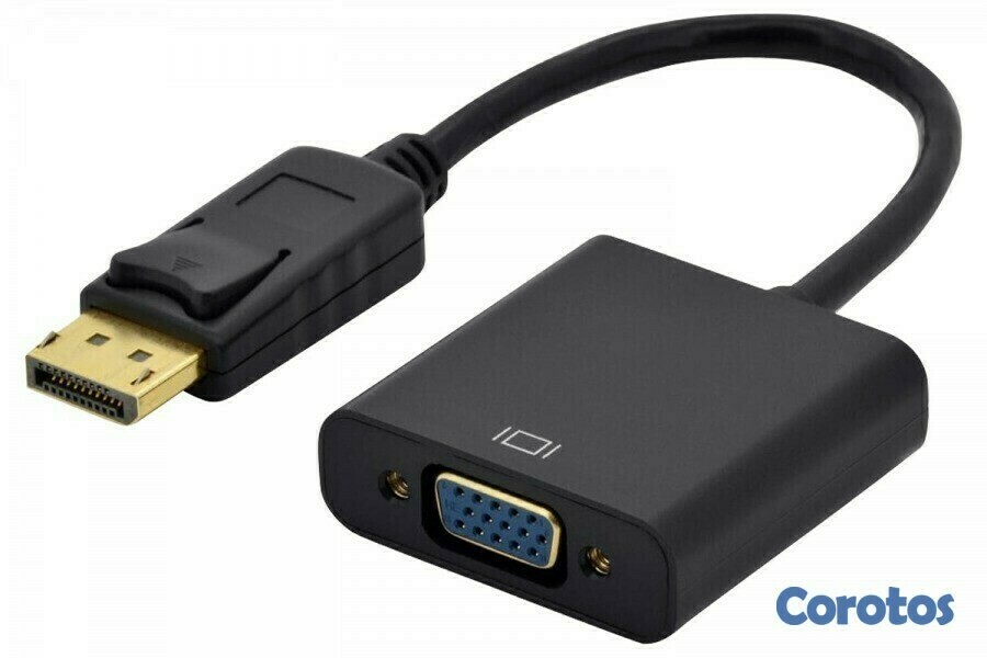 otros electronicos - Adaptador DisplayPort a VGA 3