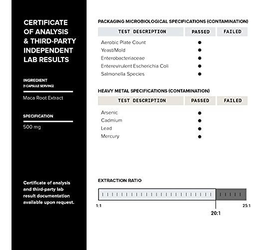 Salud y Equipamiento Médico - Capsulas De Raiz De Maca Artesanales De Origen Unico - Ultra 3