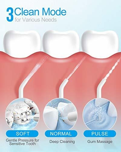 Salud y Equipamiento Médico - Limpiador De Dientes Con Hilo De Agua Inalambrico, Nicefeel 3