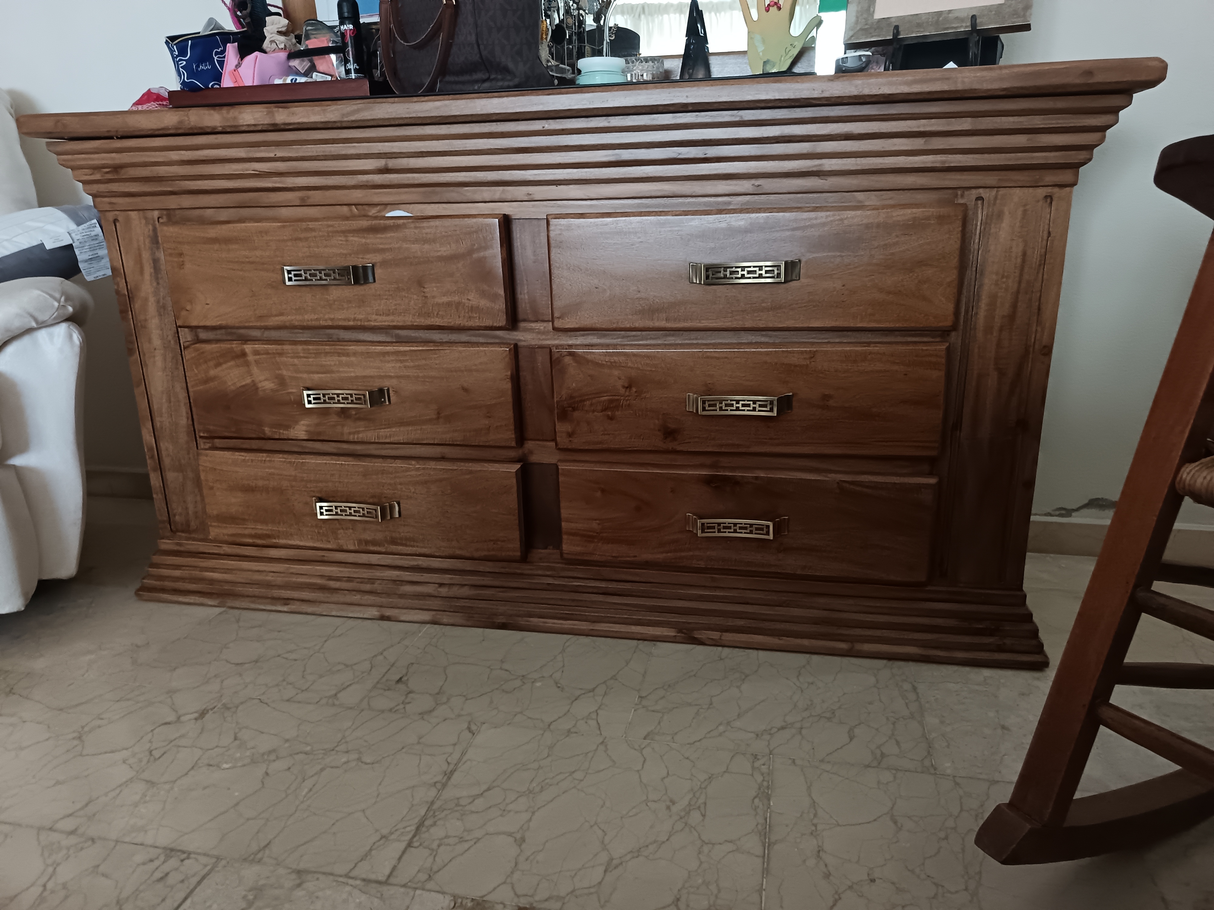 muebles y colchones - JUEGO DE HABITACION KING EN ROBLE 0