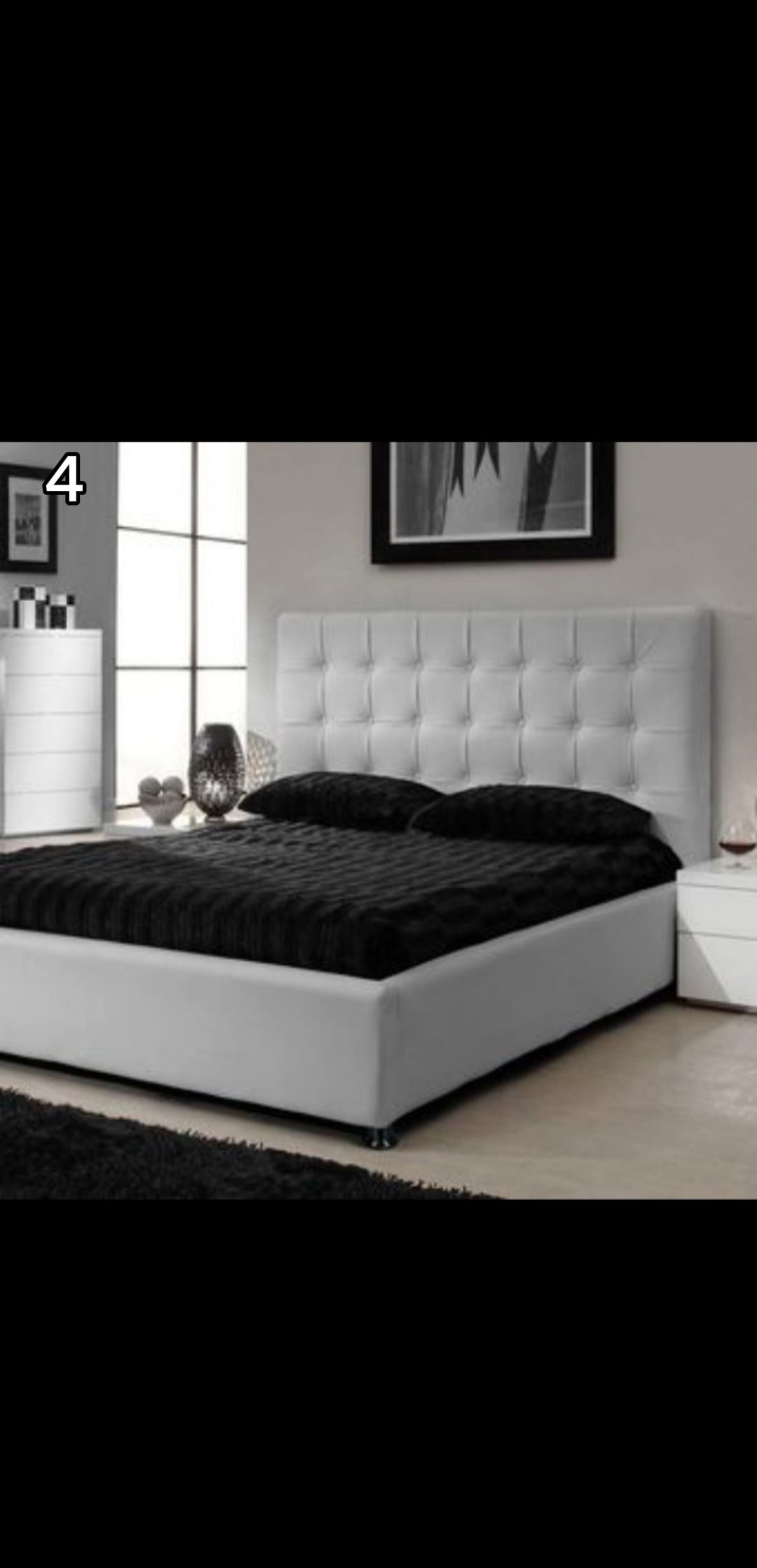 muebles y colchones - Bases de camas tapizadas, envio gratis