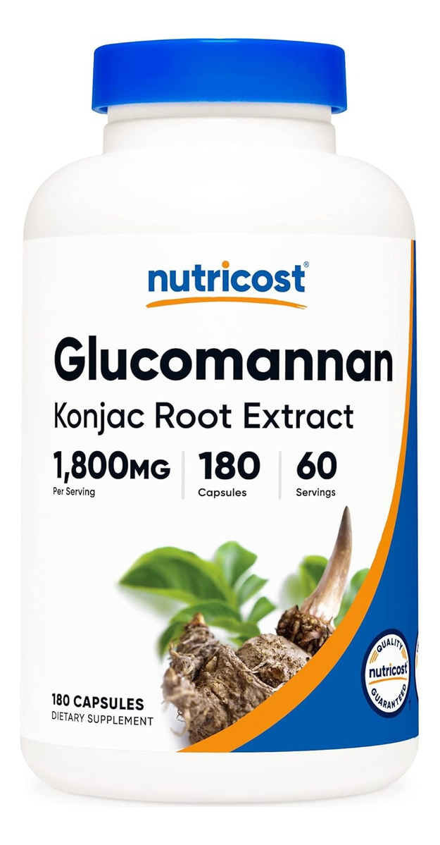 Salud y Equipamiento Médico - Glucomanano 1,800 Mg Por Porcion