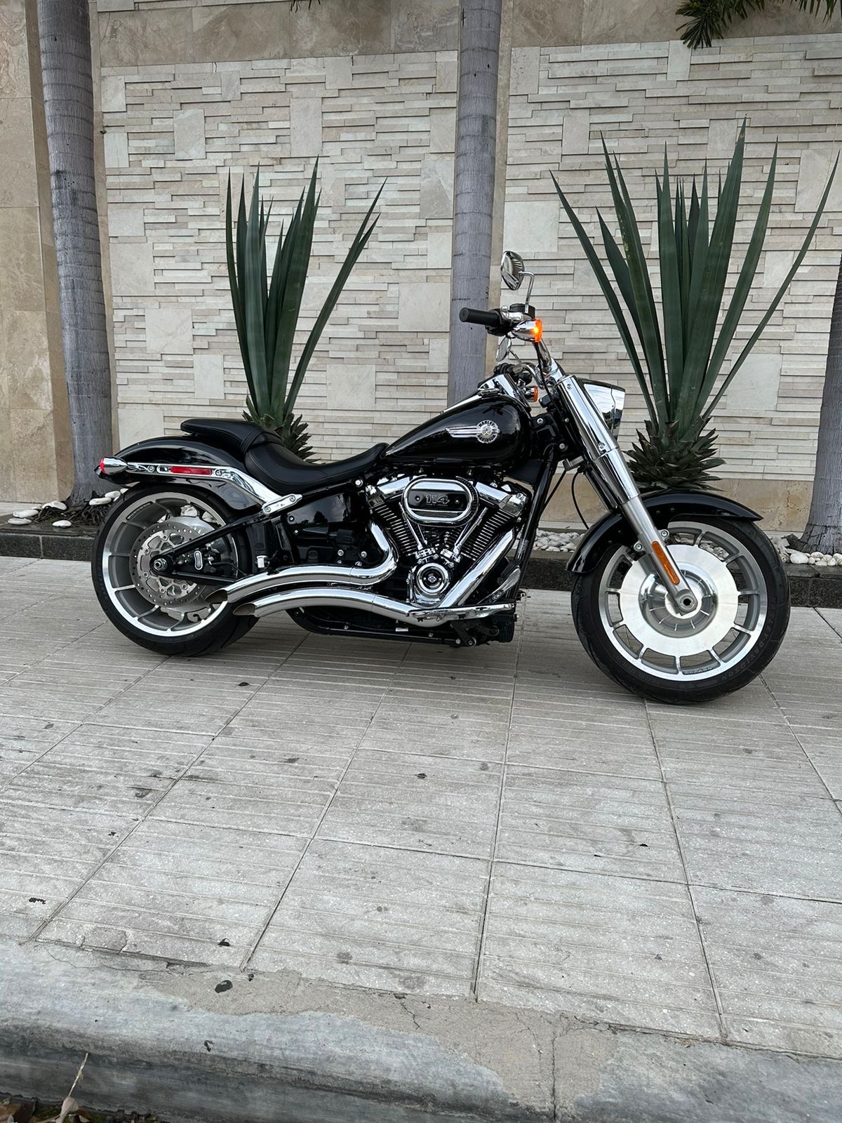 motores y pasolas - Harley Davidson fatboy  0