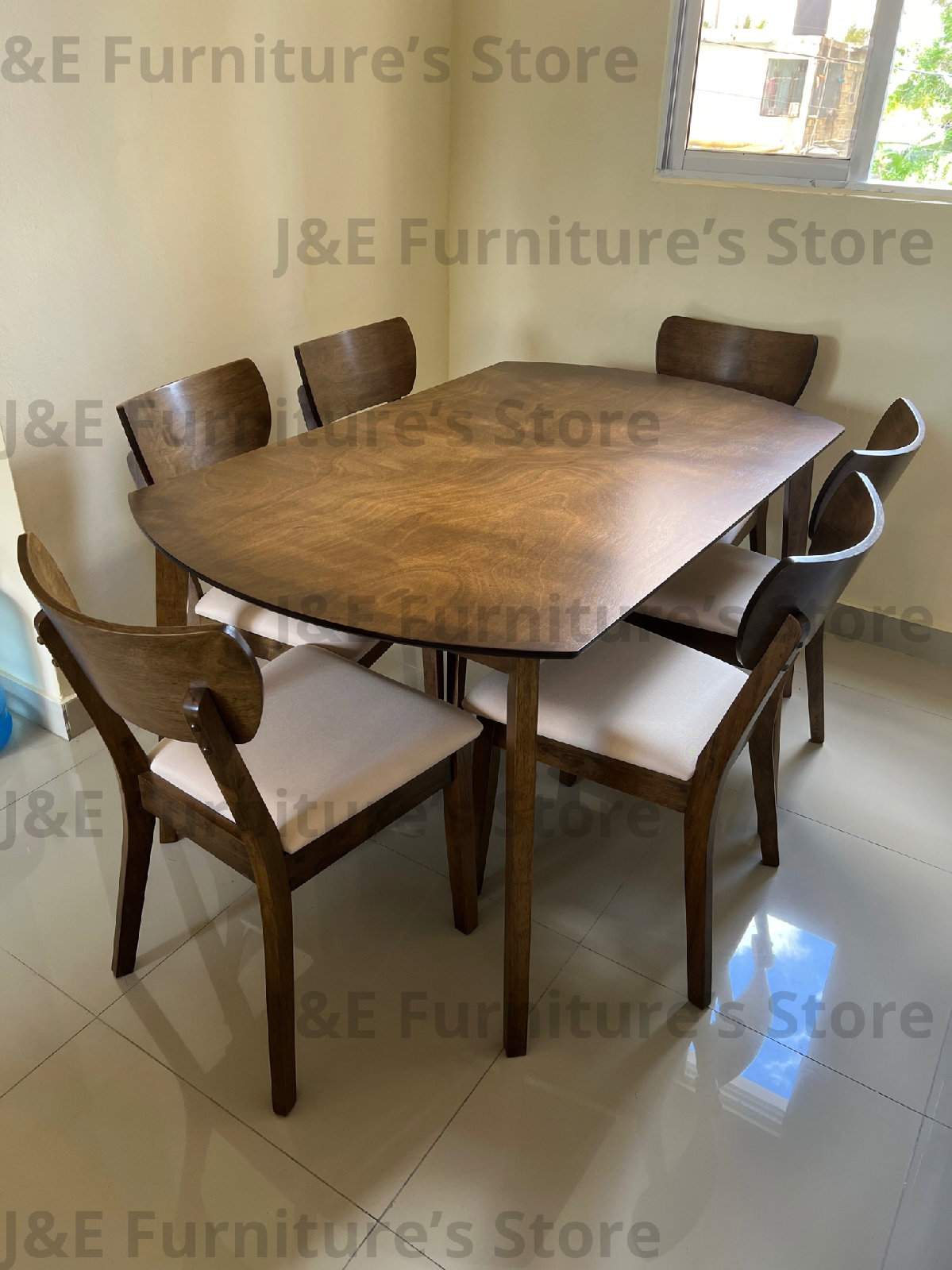 decoración y accesorios - comedor importado 4 sillas  0