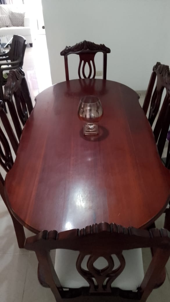 muebles y colchones - juego de comedor de oportunidad 0