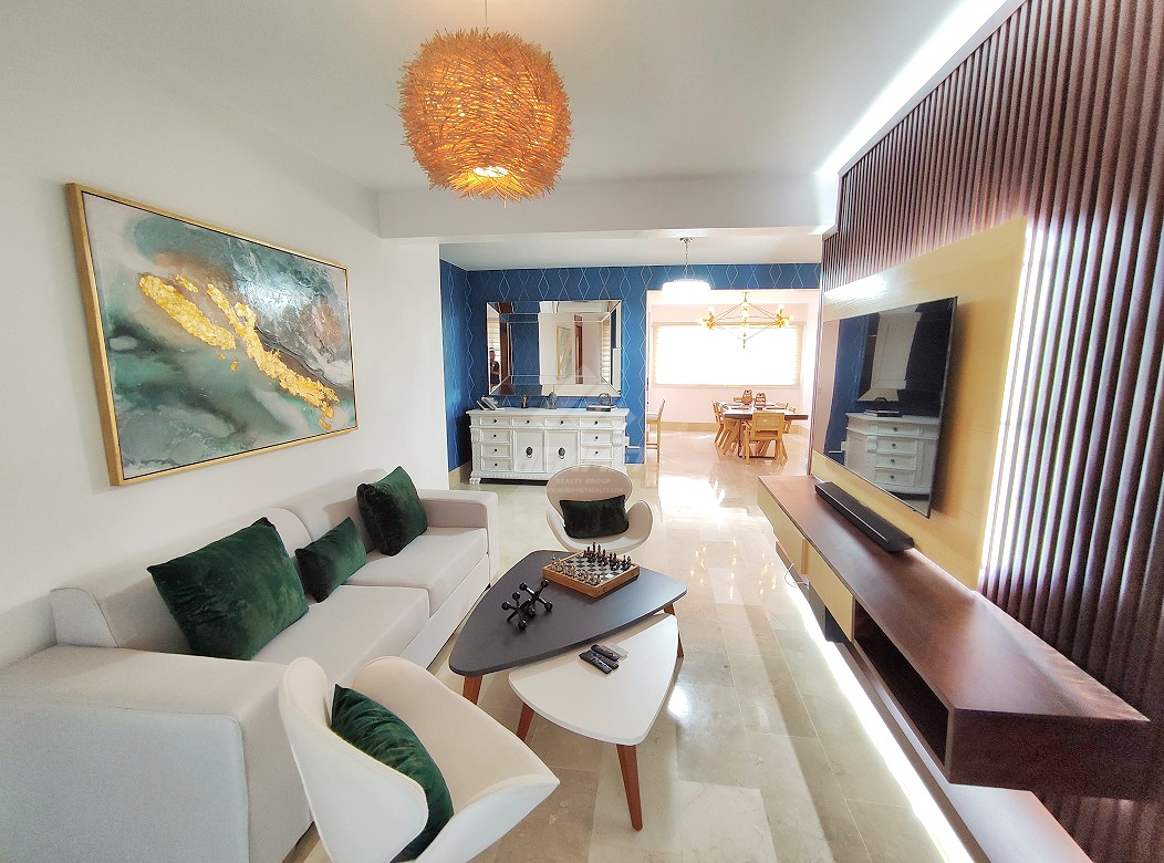 apartamentos - AMUEBLADO ASCENSOR Y PISCINA LA ZURZA SANTIAGO