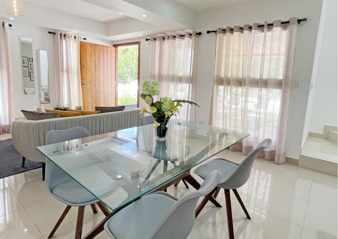 casas - Proyecto en venta Punta Cana #24-2031 tres dormitorios, terraza, BBQ, seguridad. 2