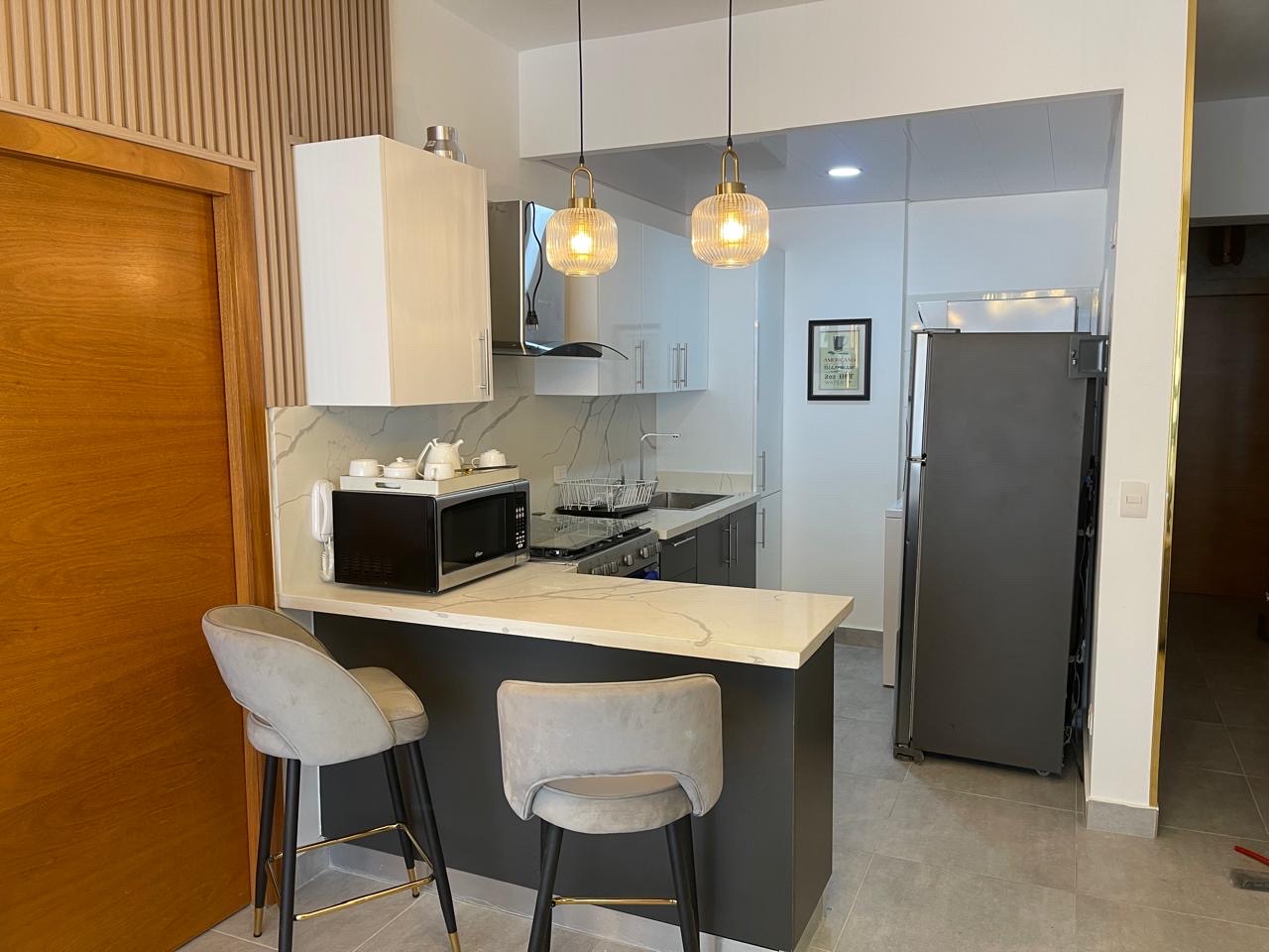apartamentos - Lujoso Apartamento en Alquiler Amueblado 4