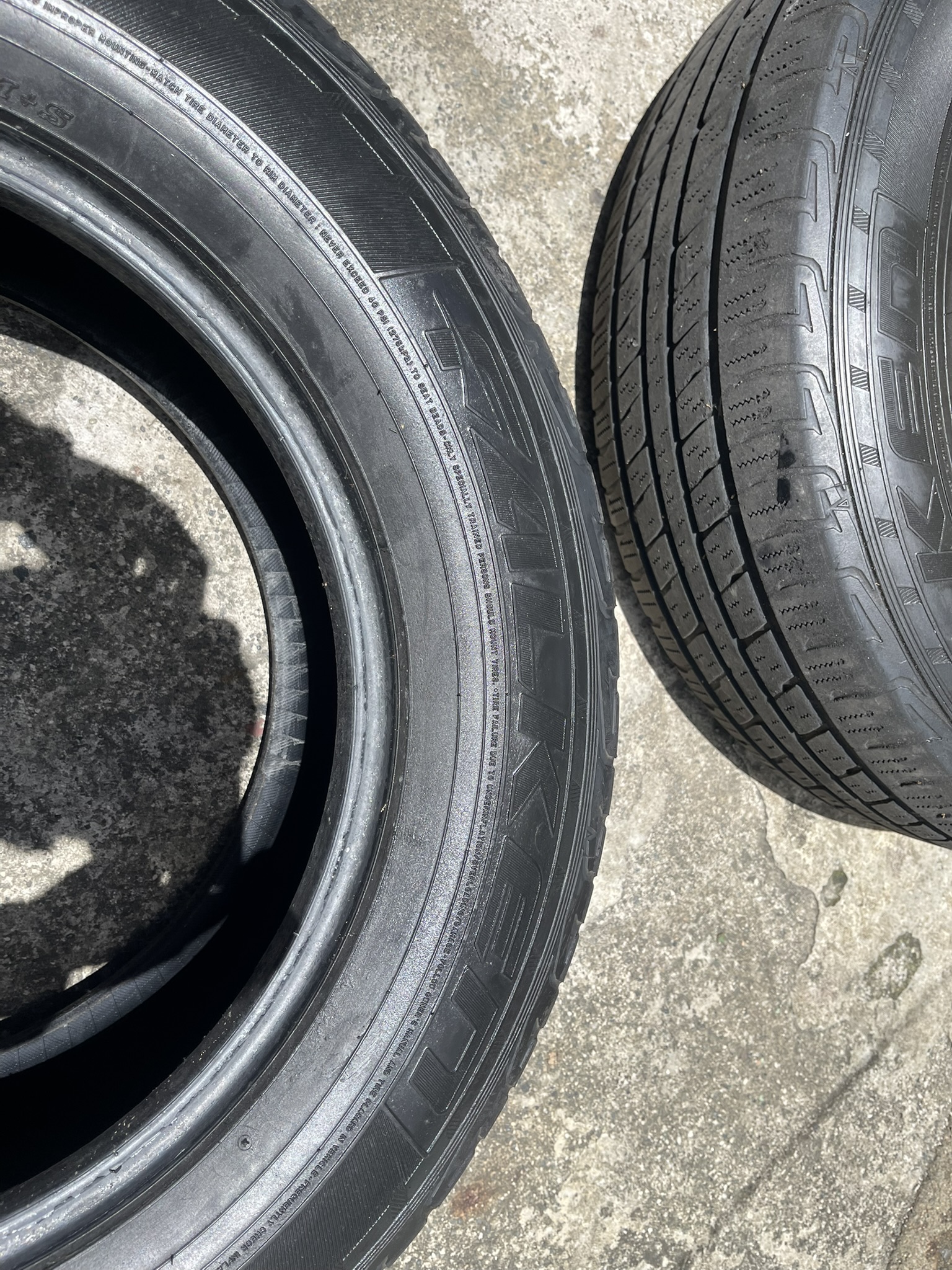 repuestos - 4 gomas 245/65R17 5
