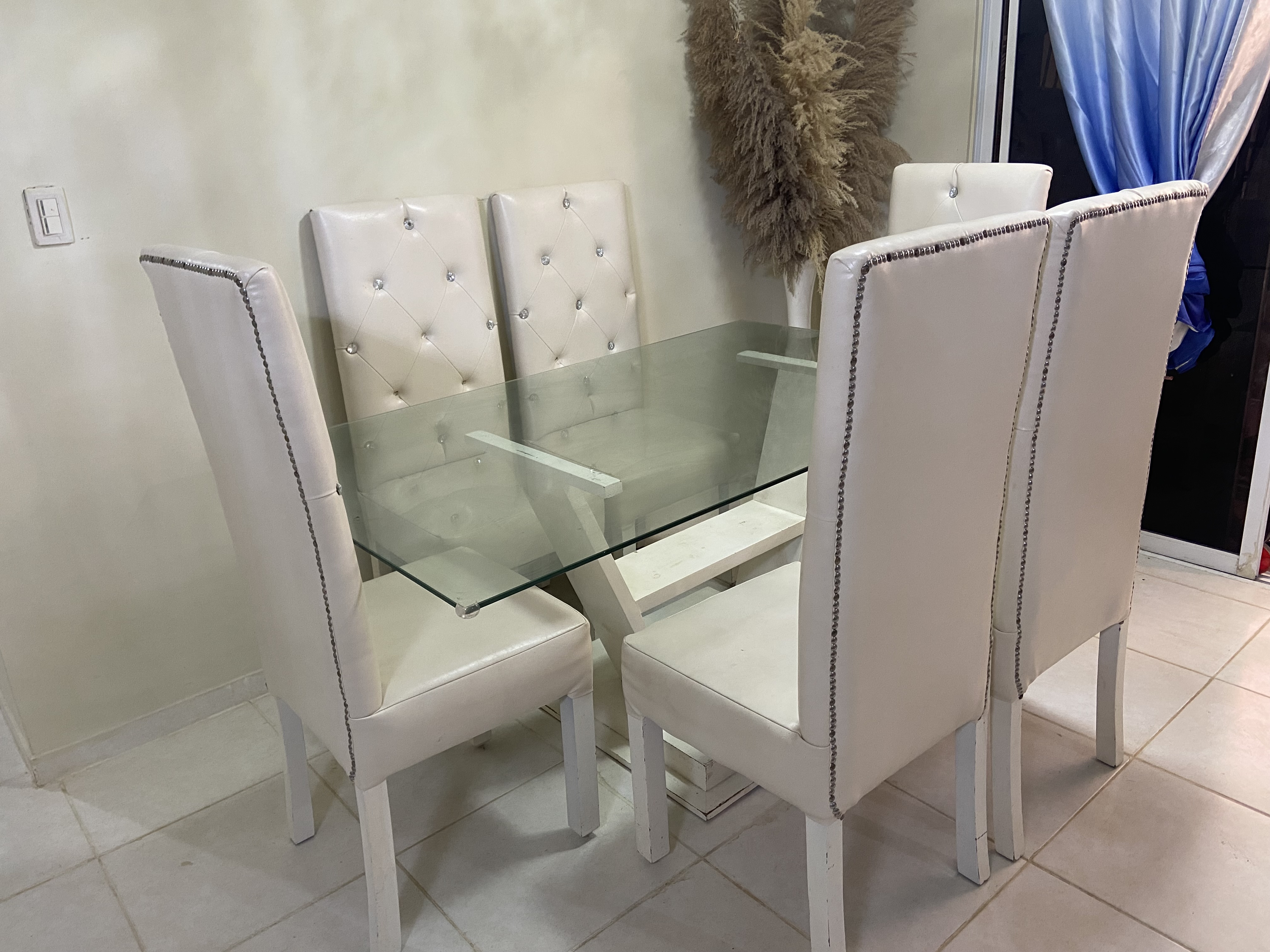 muebles y colchones - Comedor 6 sillas 