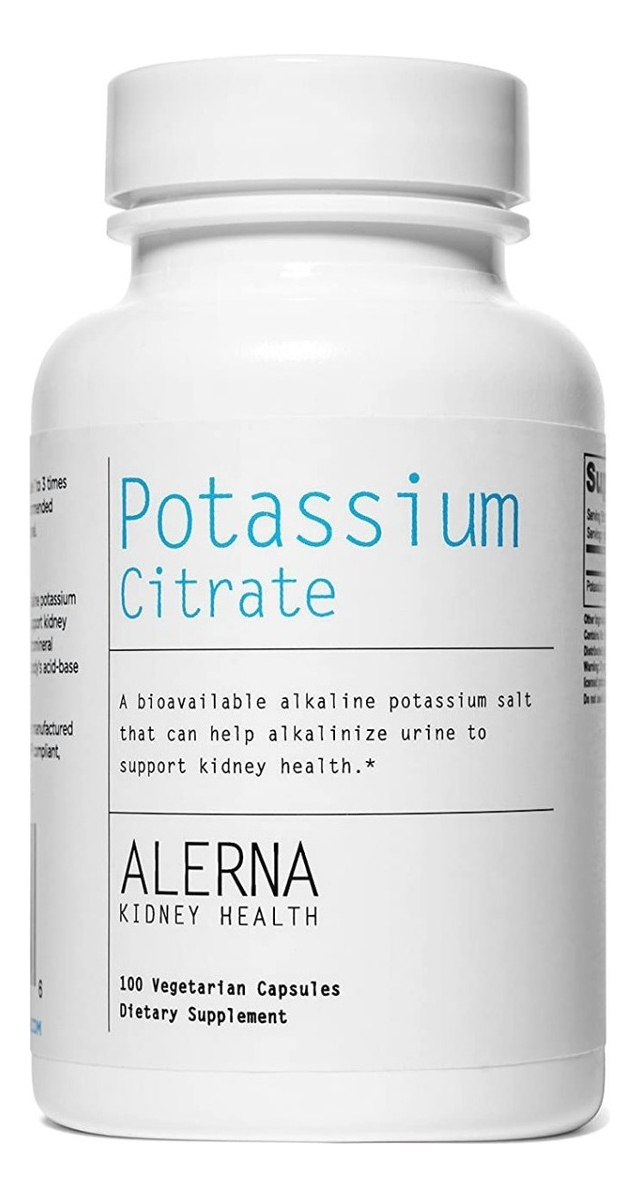 Salud y Equipamiento Médico - Citrato De Potasio 100 Cap - Unida - Unidad A $1359
