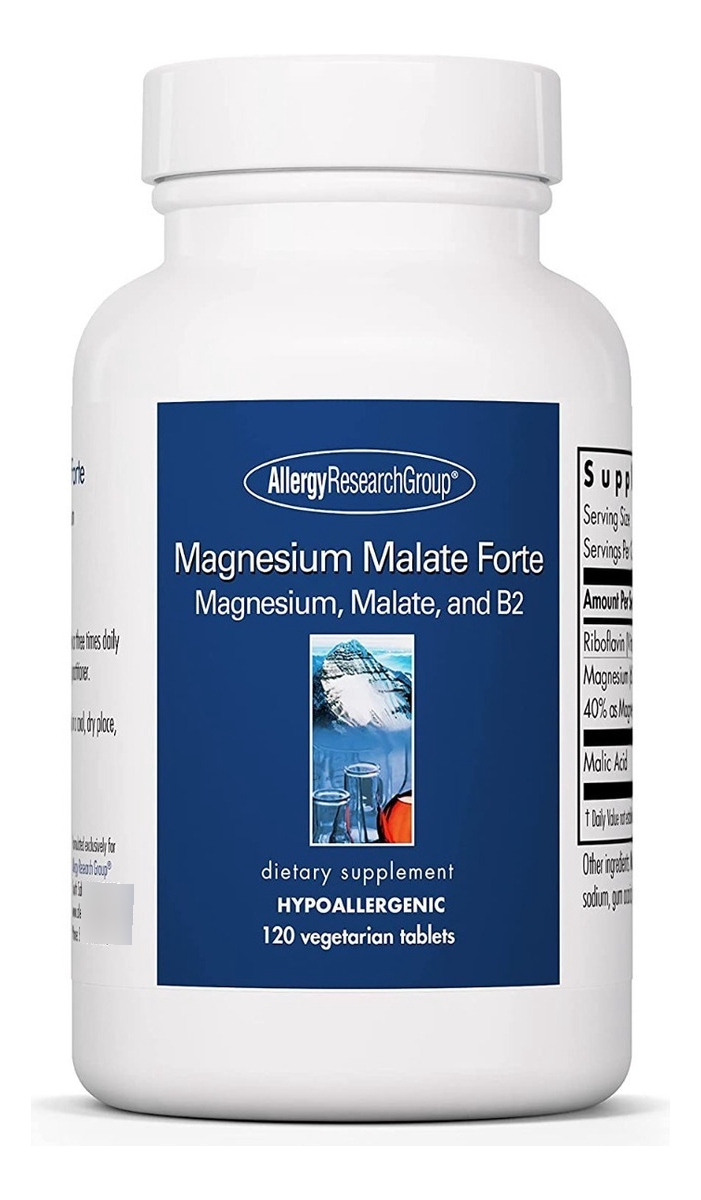 Salud y Equipamiento Médico - Malato De Magnesio 124mg Allerg - - Unidad A $3110 0